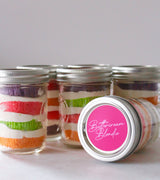 St. Patrick's Day Special! Rainbow Layer Cake Jars