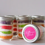 St. Patrick's Day Special! Rainbow Layer Cake Jars