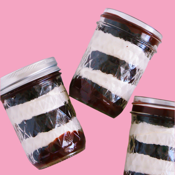 Hostess With the Mostess Layer Cake Jars