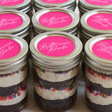 Hostess With the Mostess Layer Cake Jars