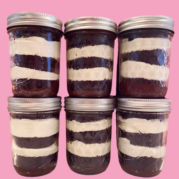 Hostess With the Mostess Layer Cake Jars